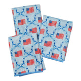 Mighty Mini Towel (Set of 3) Reversible - Signature Collection Flag Ribbon
