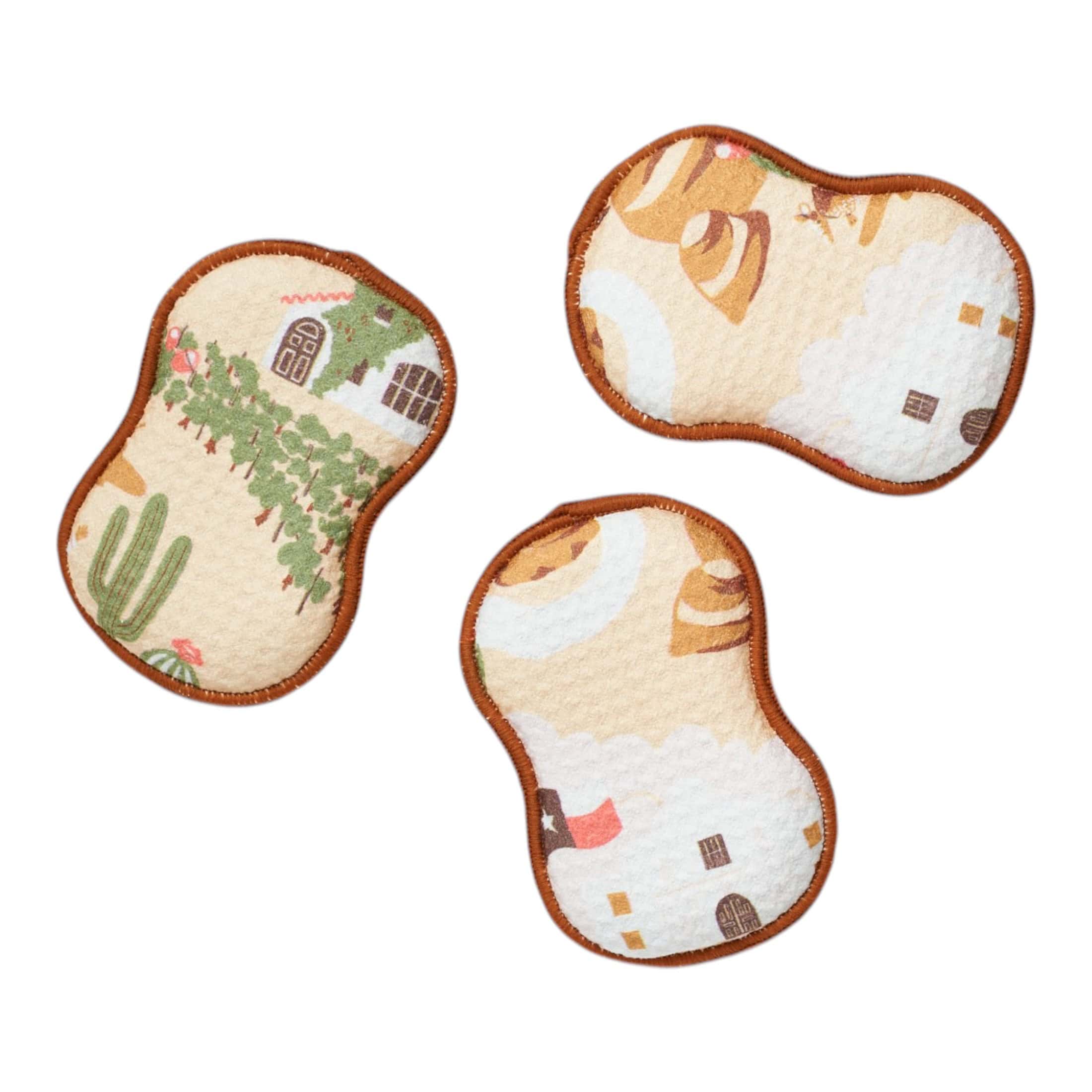 RE:usable Sponges (Set of 3) - Signature Collection Texas