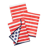 Mighty Mini Towel (Set of 3) Reversible - Signature Collection USA Flag
