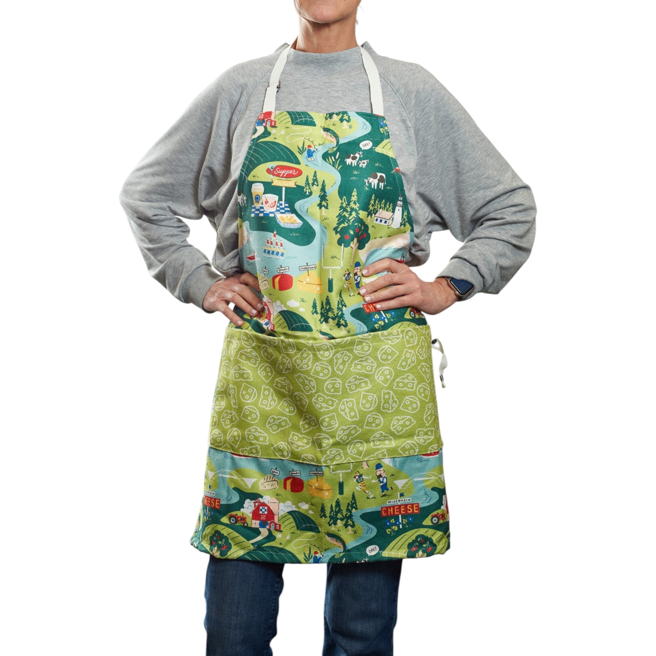 Attach and Go Apron - Signature Collection Wisconsin