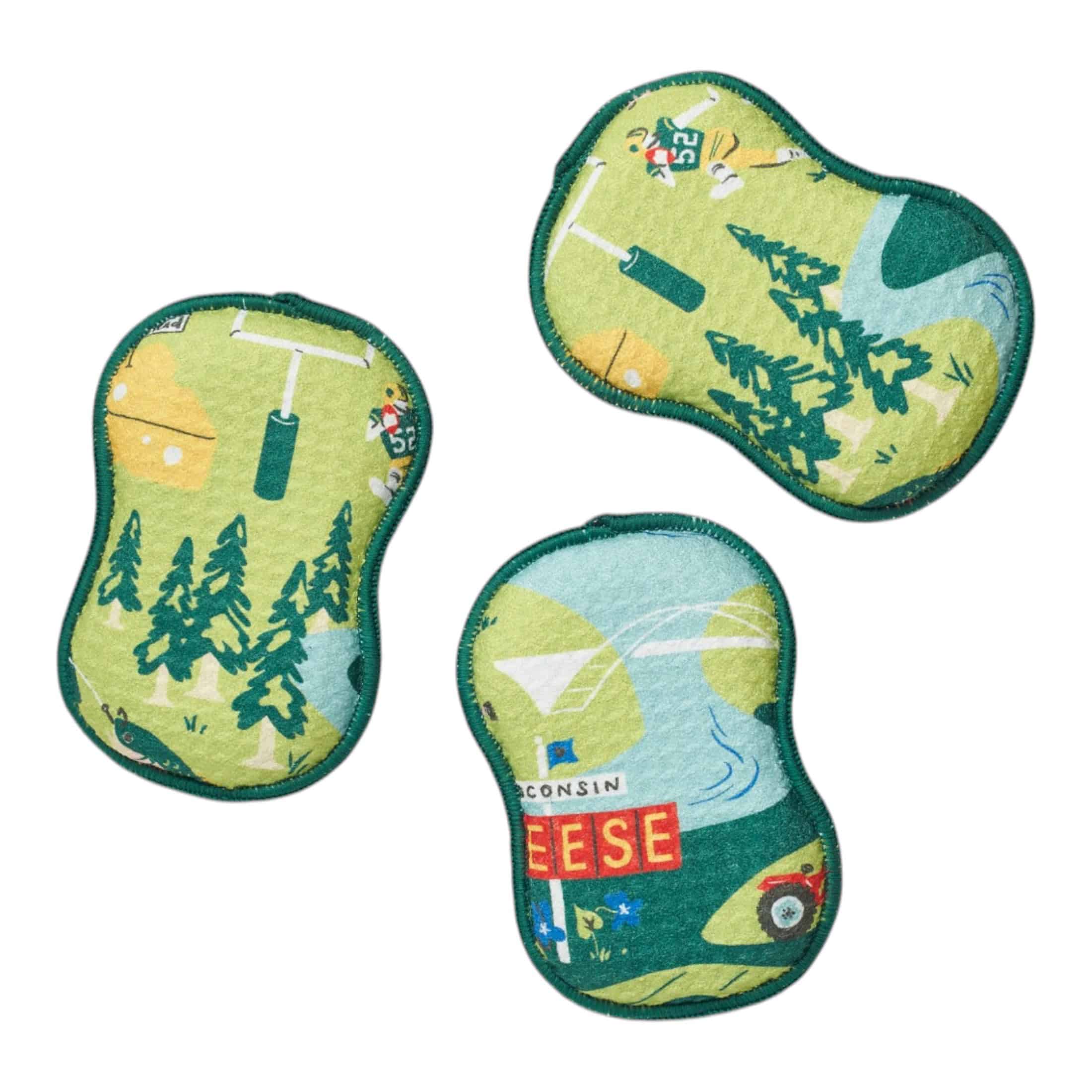 RE:usable Sponges (Set of 3) - Signature Collection Wisconsin