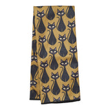 Anywhere Towel Reversible - Heather Jacobs Black Cat - Once Again Home Co.
