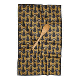 Anywhere Towel Reversible - Heather Jacobs Black Cat - Once Again Home Co.