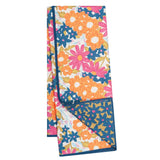 Anywhere Towel Reversible - Iris & Sea Mini Blooms - Once Again Home Co.