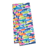Anywhere Towel Reversible - Kate Nelligan Fish - Once Again Home Co.