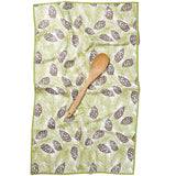 Anywhere Towel Reversible - Kate Nelligan Greens - Once Again Home Co.
