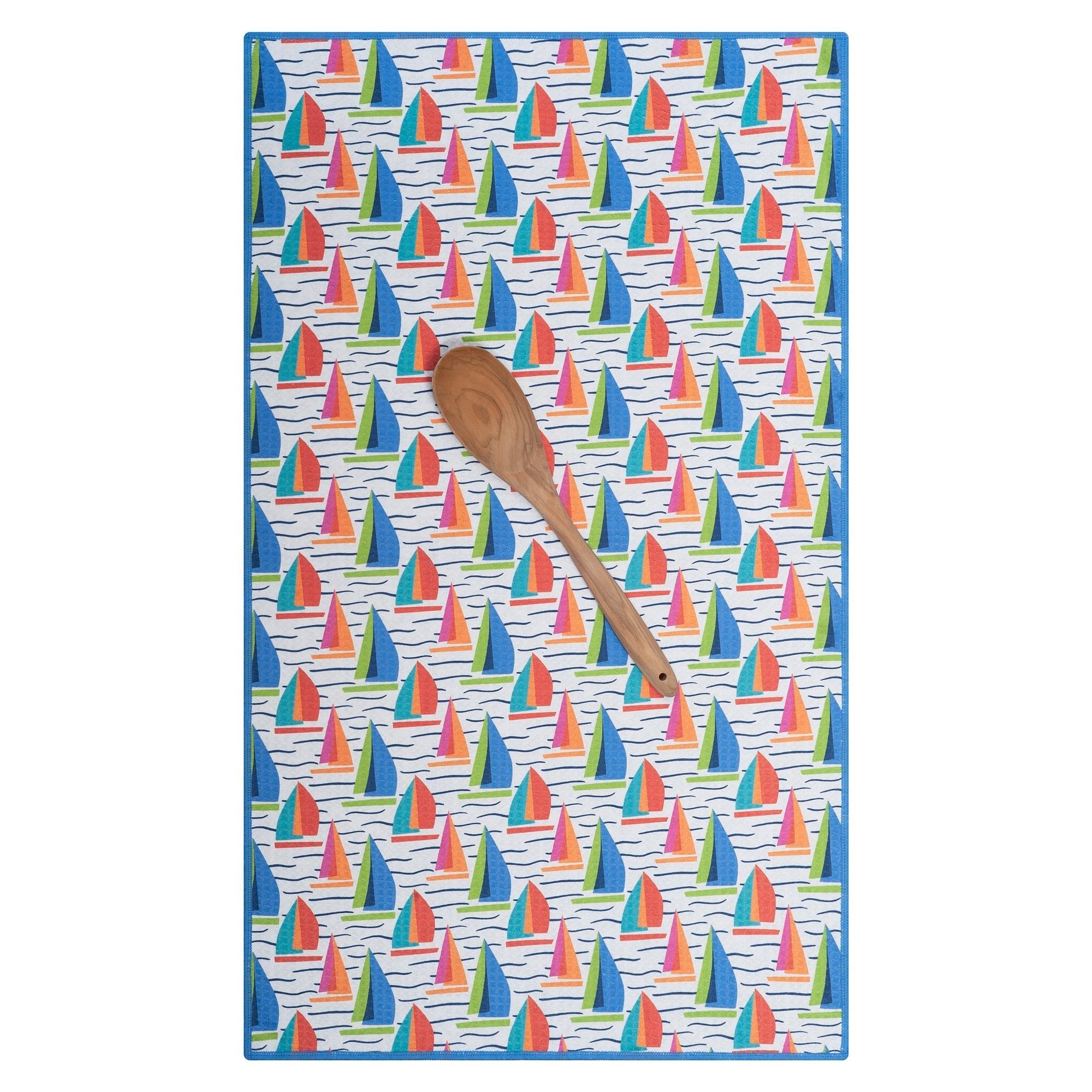 Anywhere Towel Reversible - Kate Nelligan Sail - Once Again Home Co.