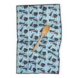 Anywhere Towel Reversible - Mable Tan Halloween Flags - Once Again Home Co.