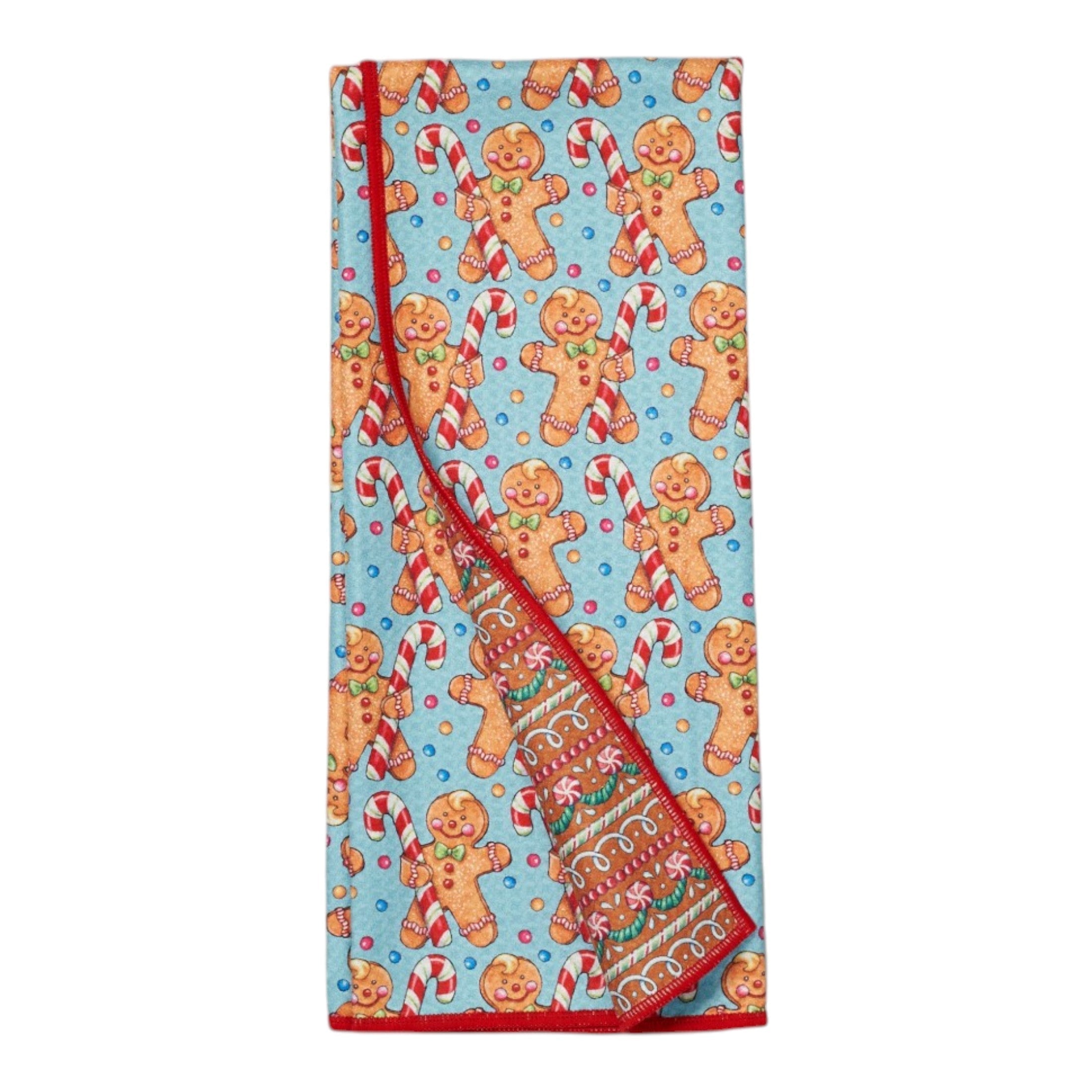 Anywhere Towel Reversible - Mary Engelbreit Gingerbread - Once Again Home Co.