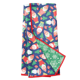 Anywhere Towel Reversible - Mary Engelbreit Santa Gnome - Once Again Home Co.