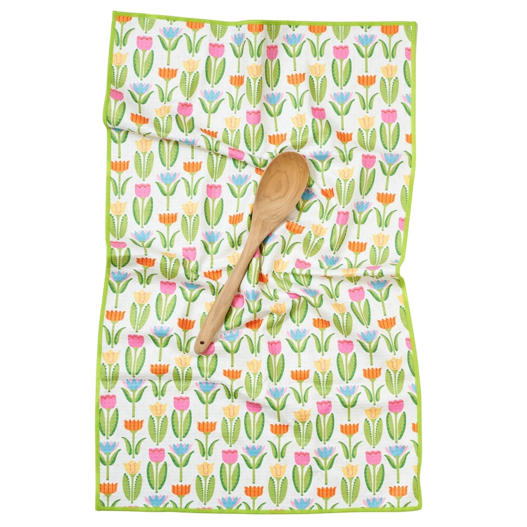 Anywhere Towel Reversible - Mary Engelbreit Tulips - Once Again Home Co.