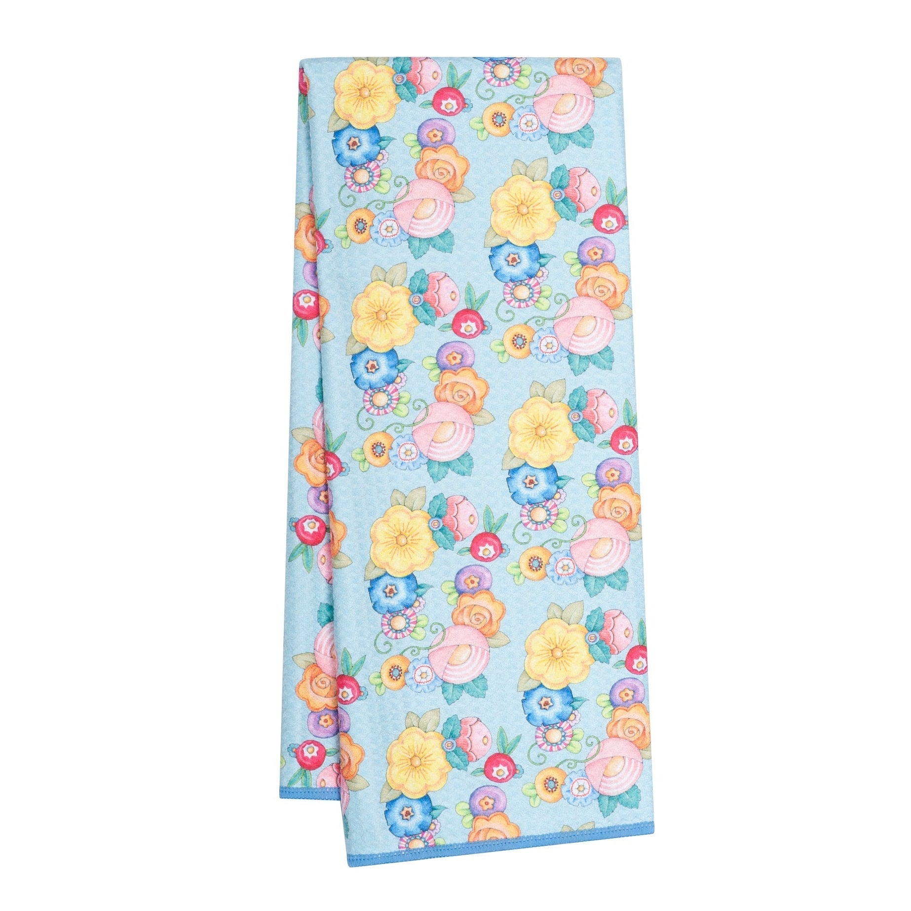 Anywhere Towel Reversible - Mary Engelbreit Wildflower Garland - Once Again Home Co.