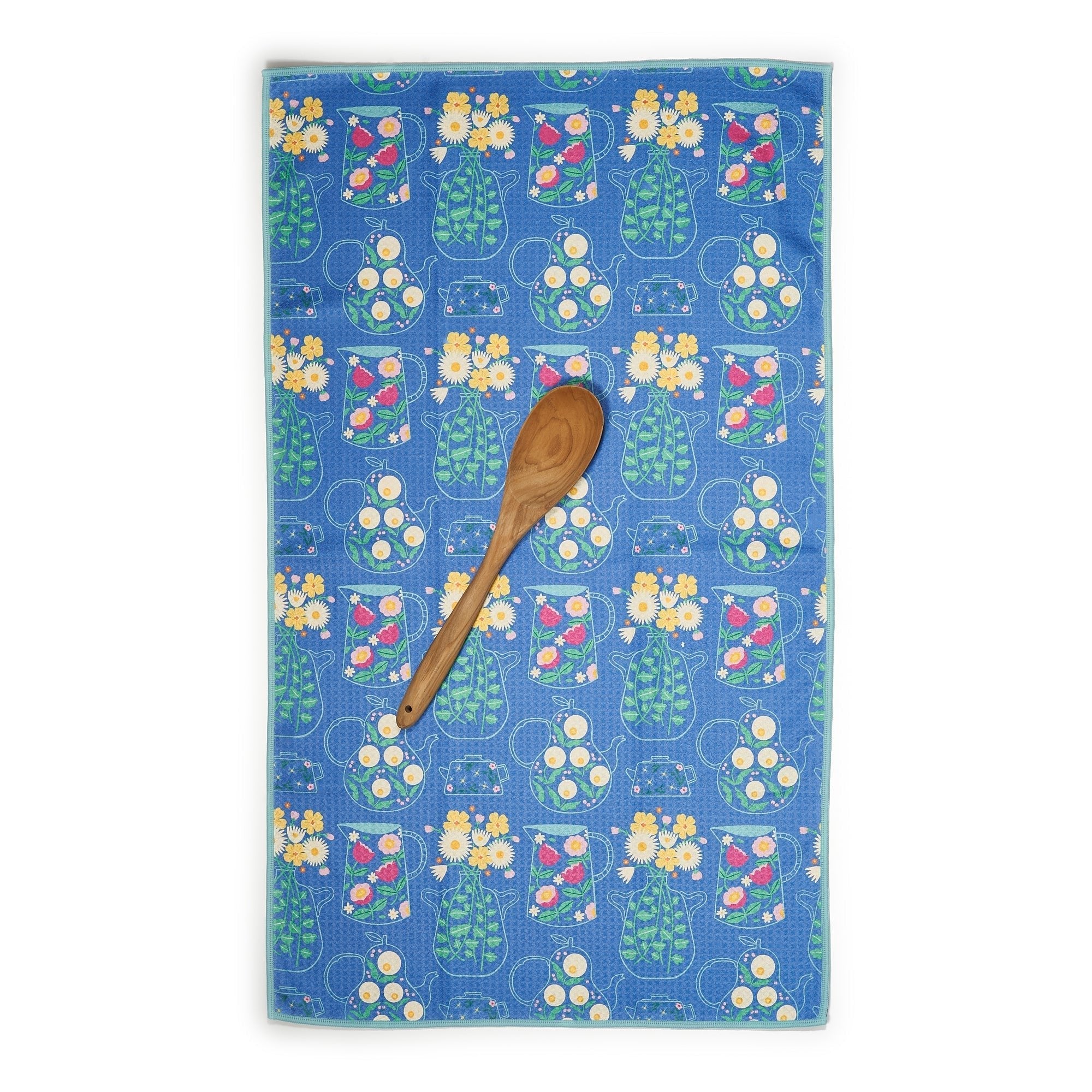 Anywhere Towel Reversible - MT Flower Teapot - Once Again Home Co.