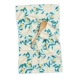Anywhere Towel Reversible - Nuthatch Birdsong - Once Again Home Co.