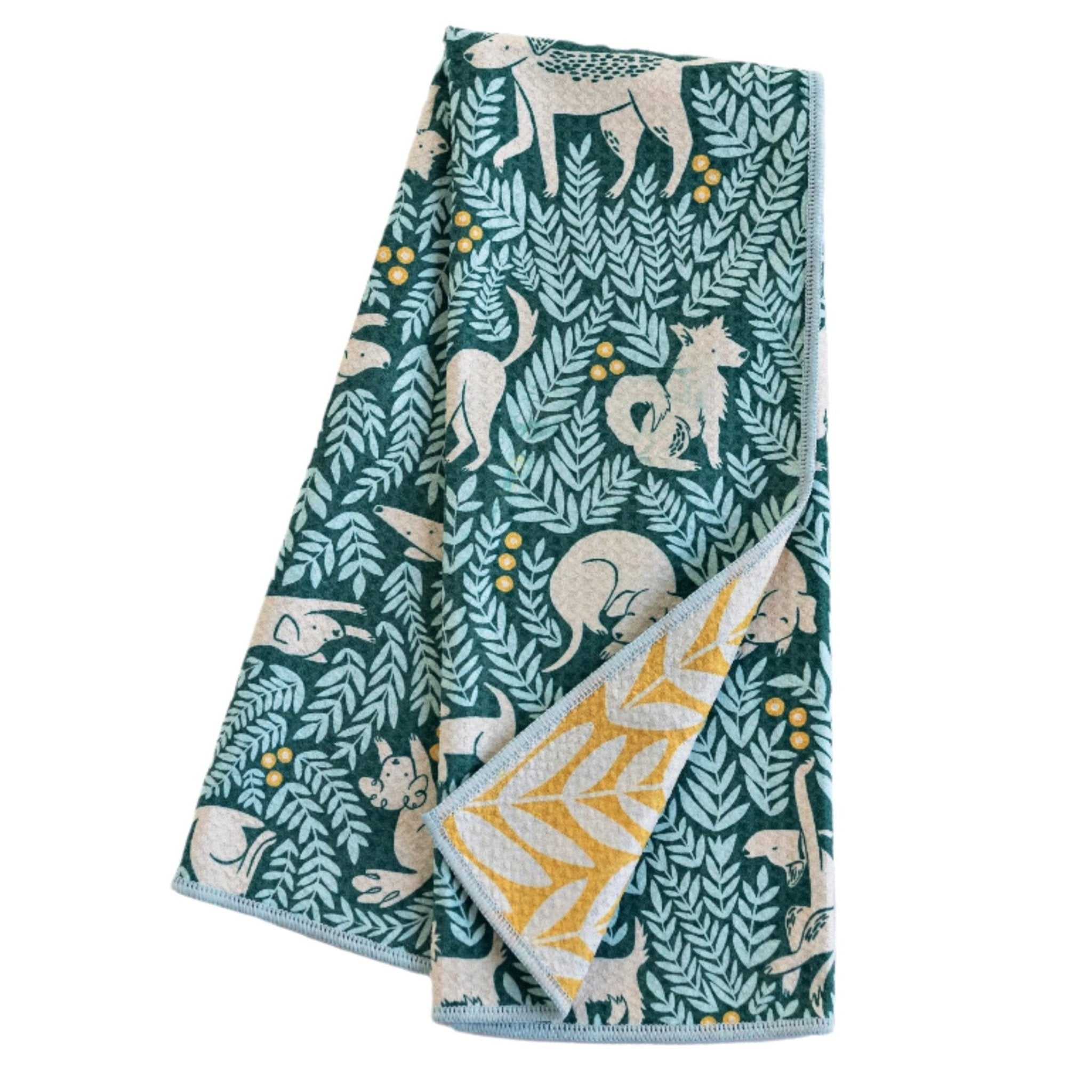 Anywhere Towel Reversible - Nuthatch Dog Park - Once Again Home Co.