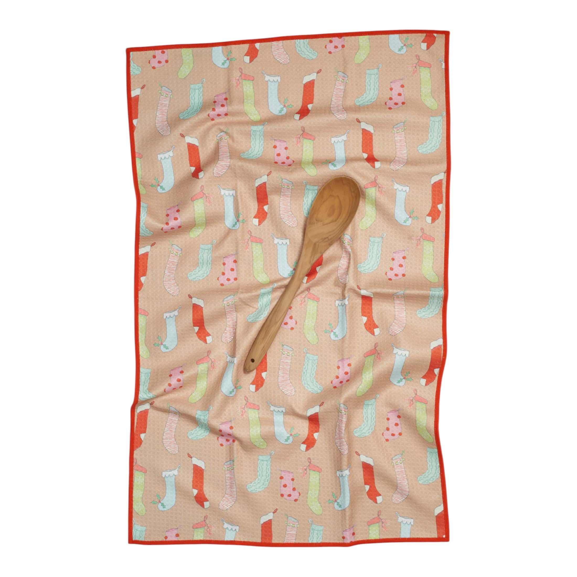 Anywhere Towel Reversible - Sara Fitz Stockings - Once Again Home Co.
