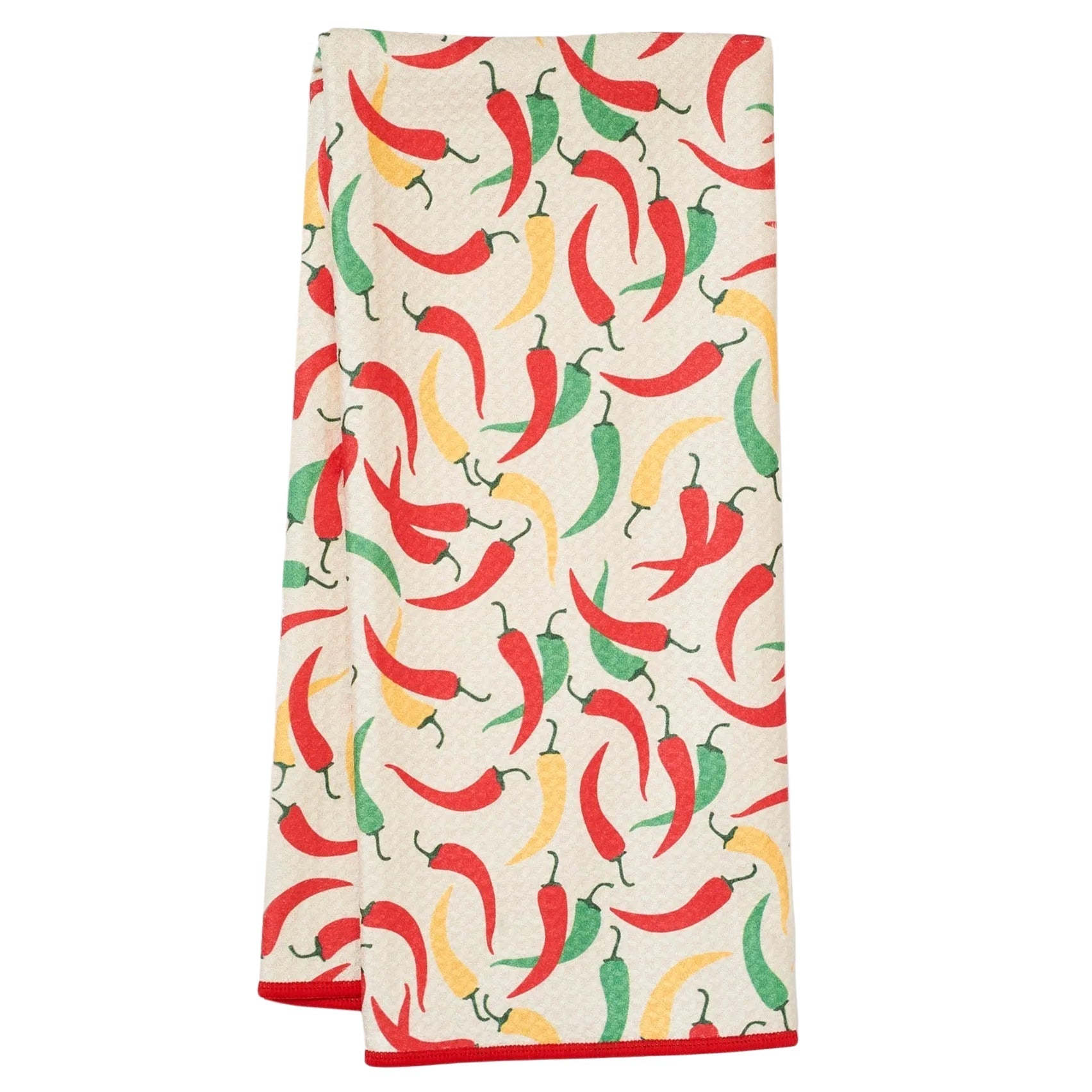 Anywhere Towel Reversible - Signature Collection Chili Peppers - Once Again Home Co.
