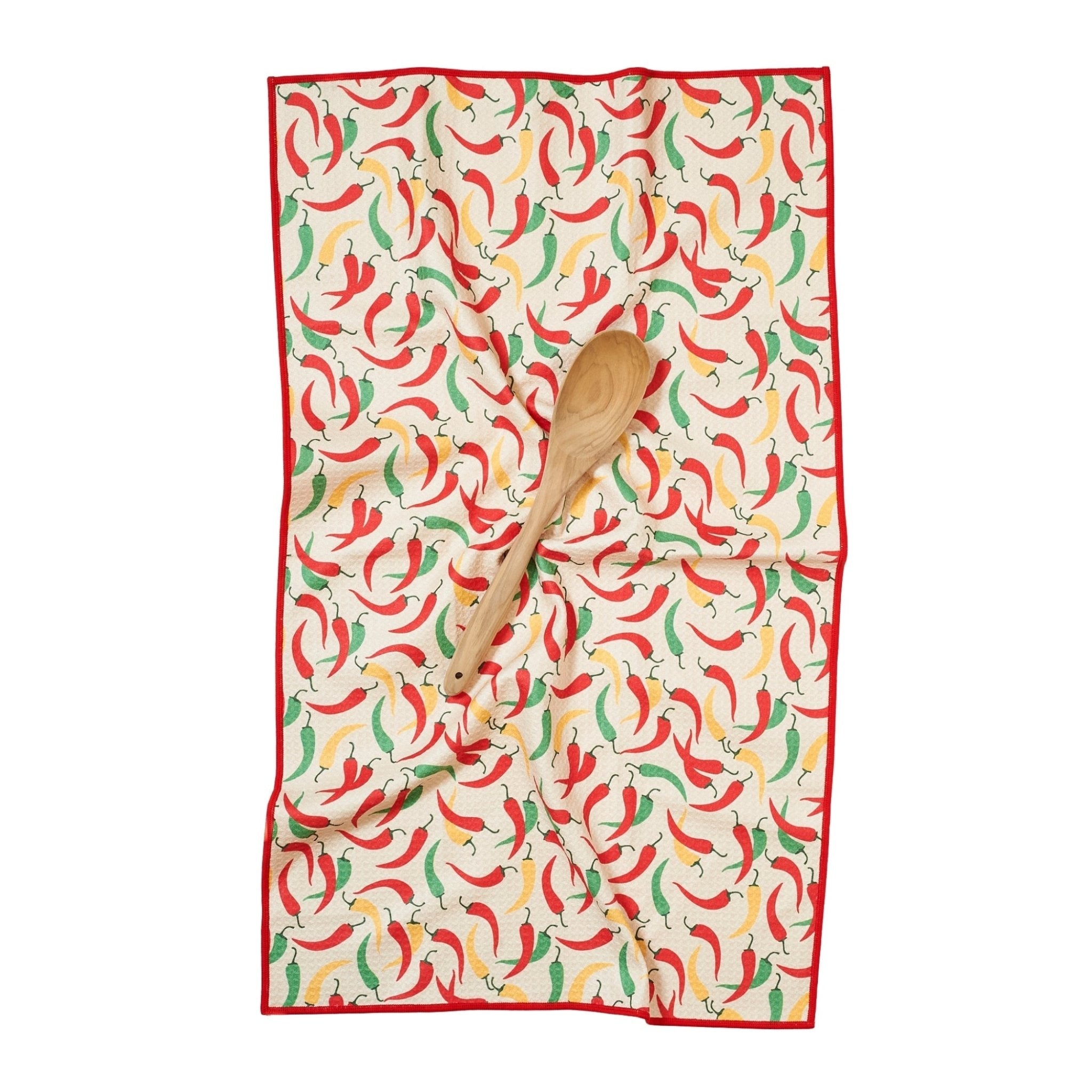 Anywhere Towel Reversible - Signature Collection Chili Peppers - Once Again Home Co.