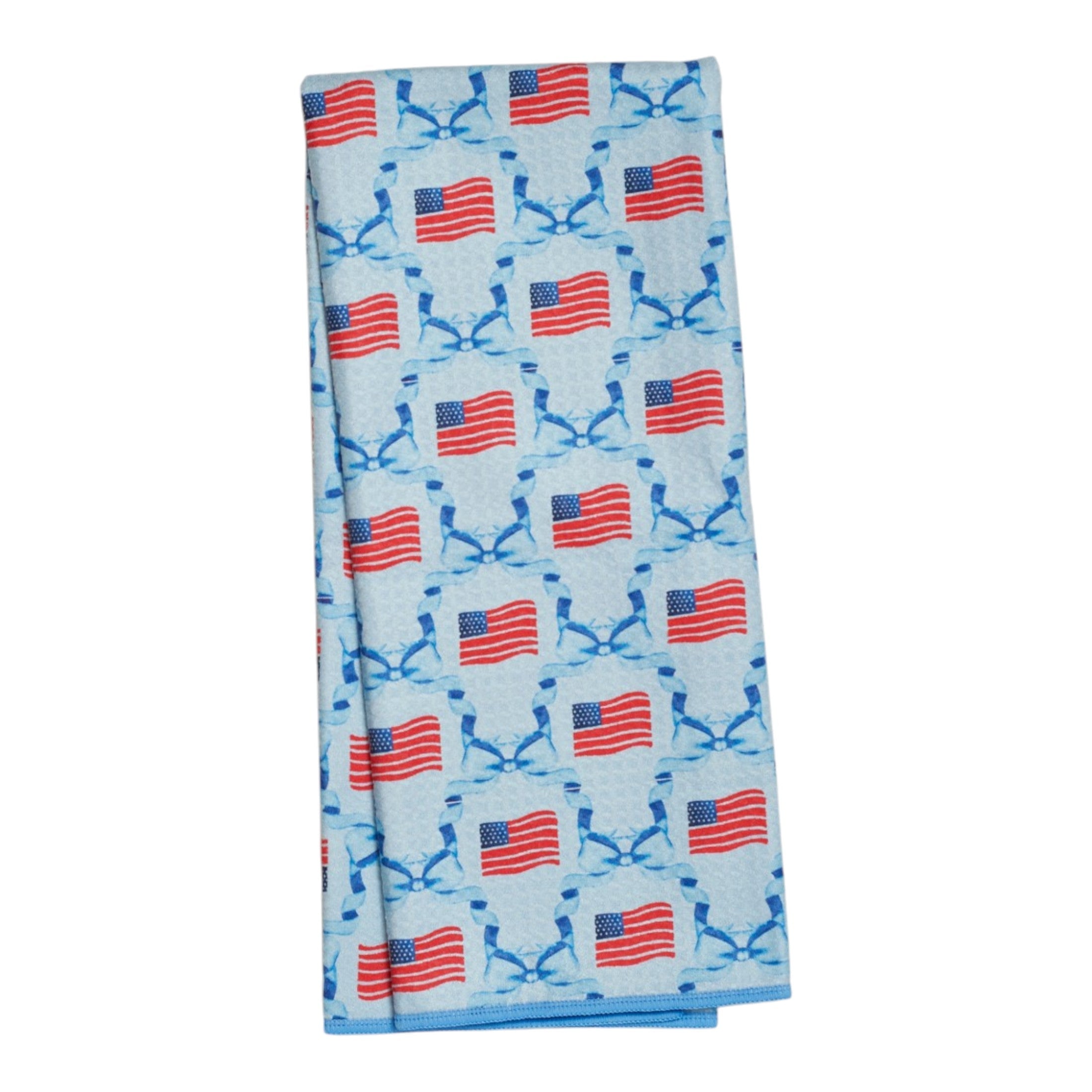 Anywhere Towel Reversible - Signature Collection Flag Ribbon - Once Again Home Co.