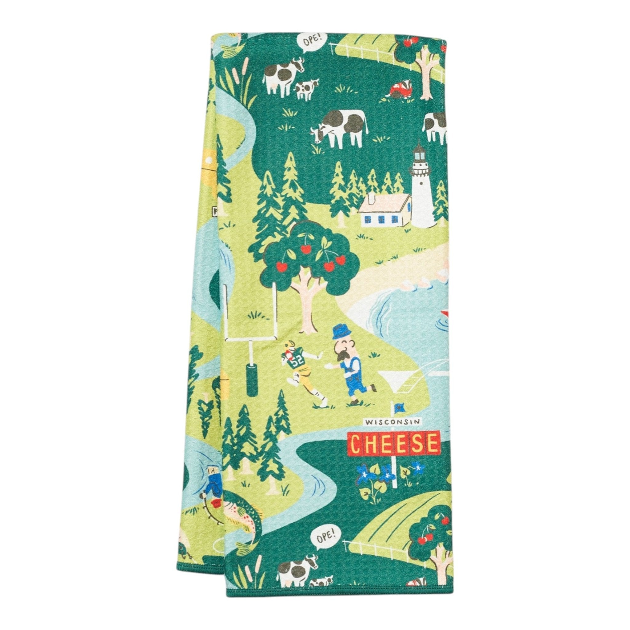 Anywhere Towel Reversible - Signature Collection Wisconsin - Once Again Home Co.