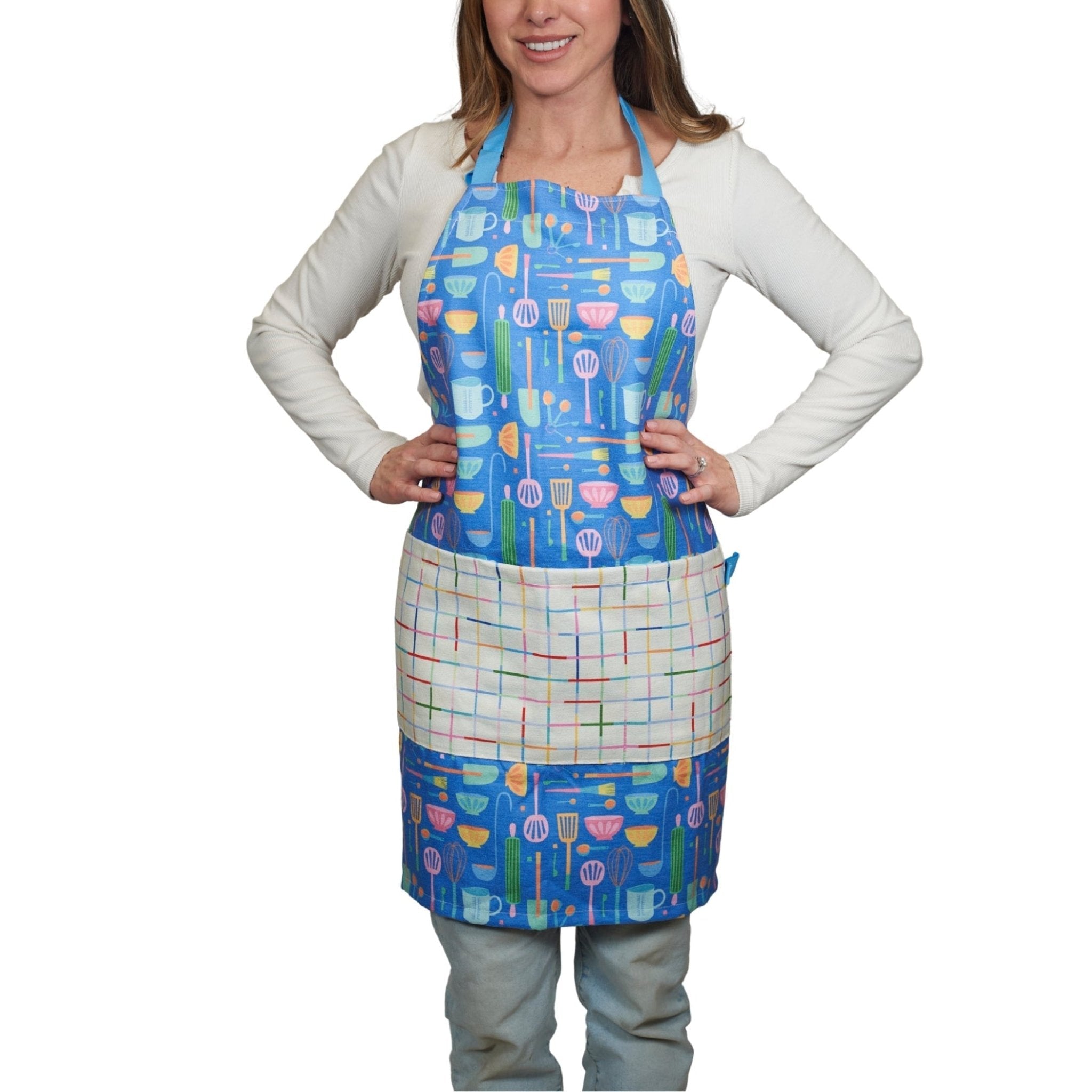 Attach and Go Apron - Mable Tan Chef - Once Again Home Co.