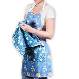 Attach and Go Apron - MT Flower Teapot - Once Again Home Co.