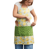 Attach and Go Apron - Rebecca Jane Woolbright Lemon Sparkle - Once Again Home Co.