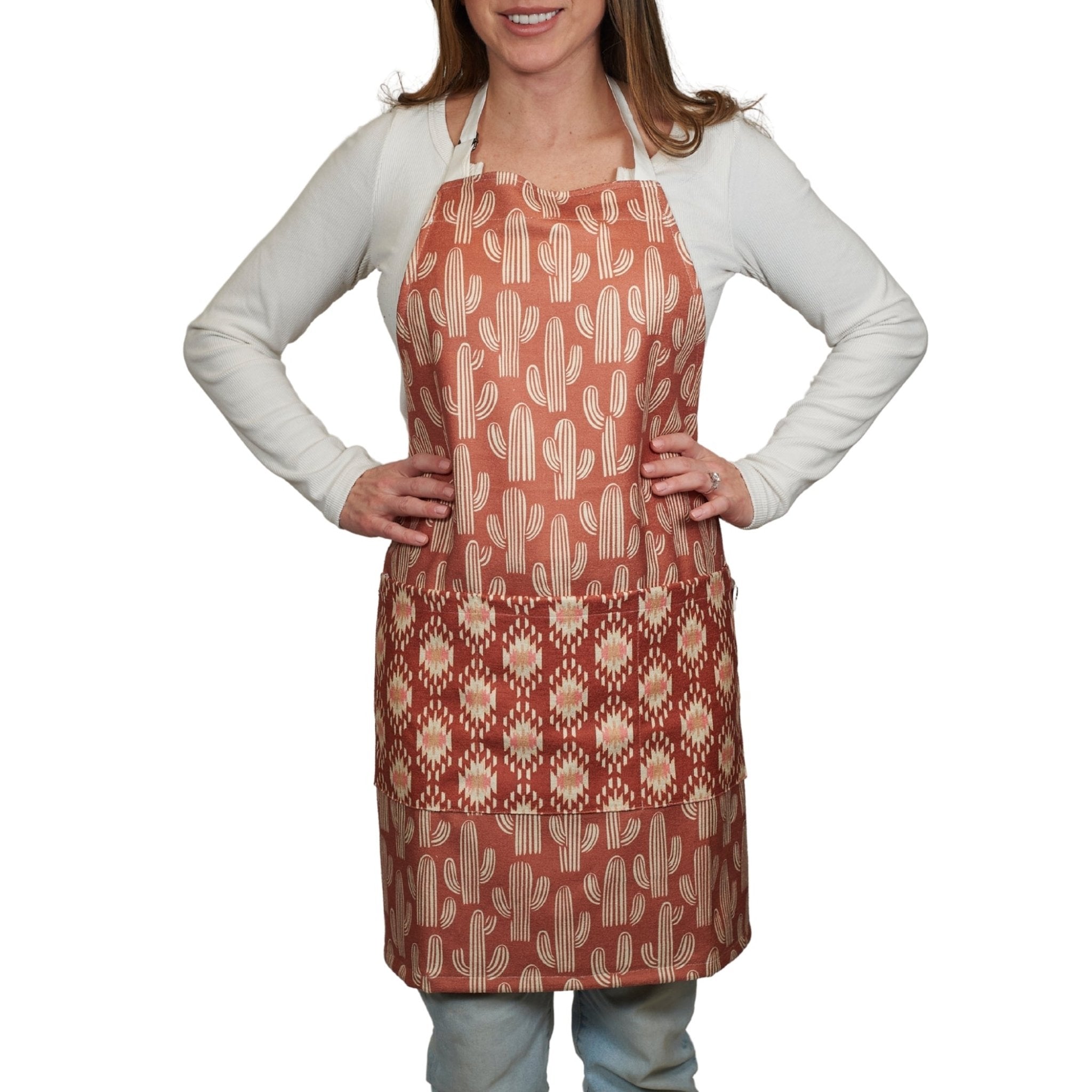 Attach and Go Apron - Signature Collection Cacti - Once Again Home Co.