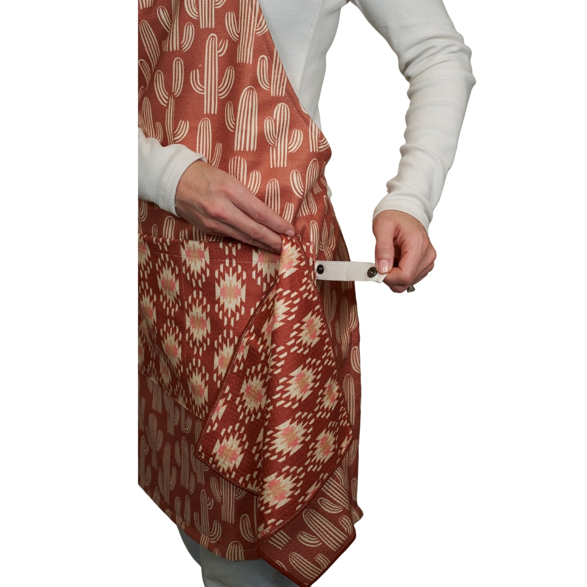 Attach and Go Apron - Signature Collection Cacti - Once Again Home Co.