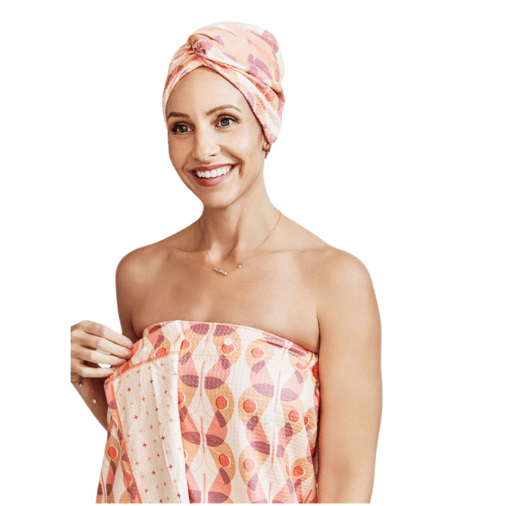 Bath Wrap - Heather Jacobs Butterfly - Once Again Home Co.