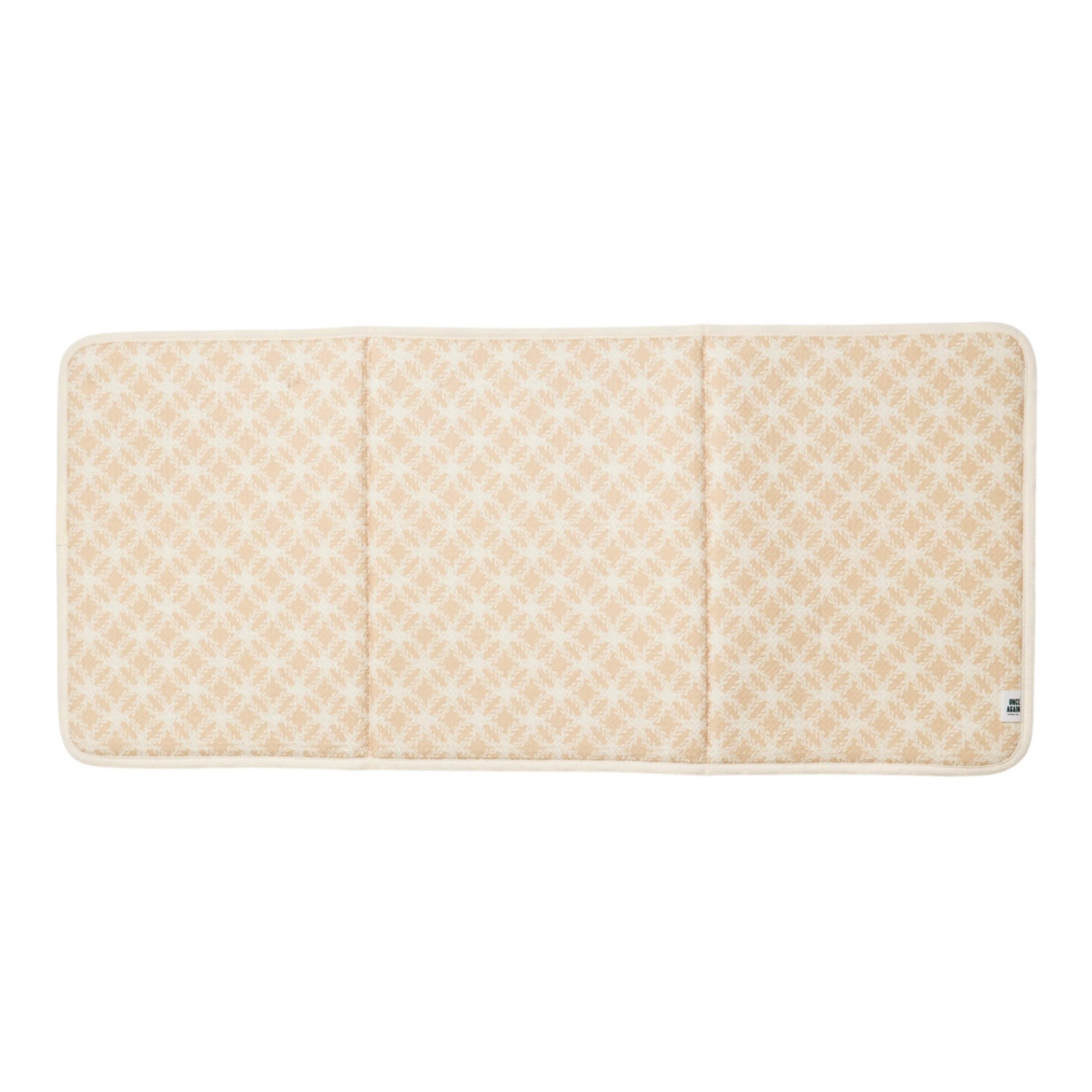 Boot Drying Mat - Signature - Pressed Petals - Wheat - Once Again Home Co.