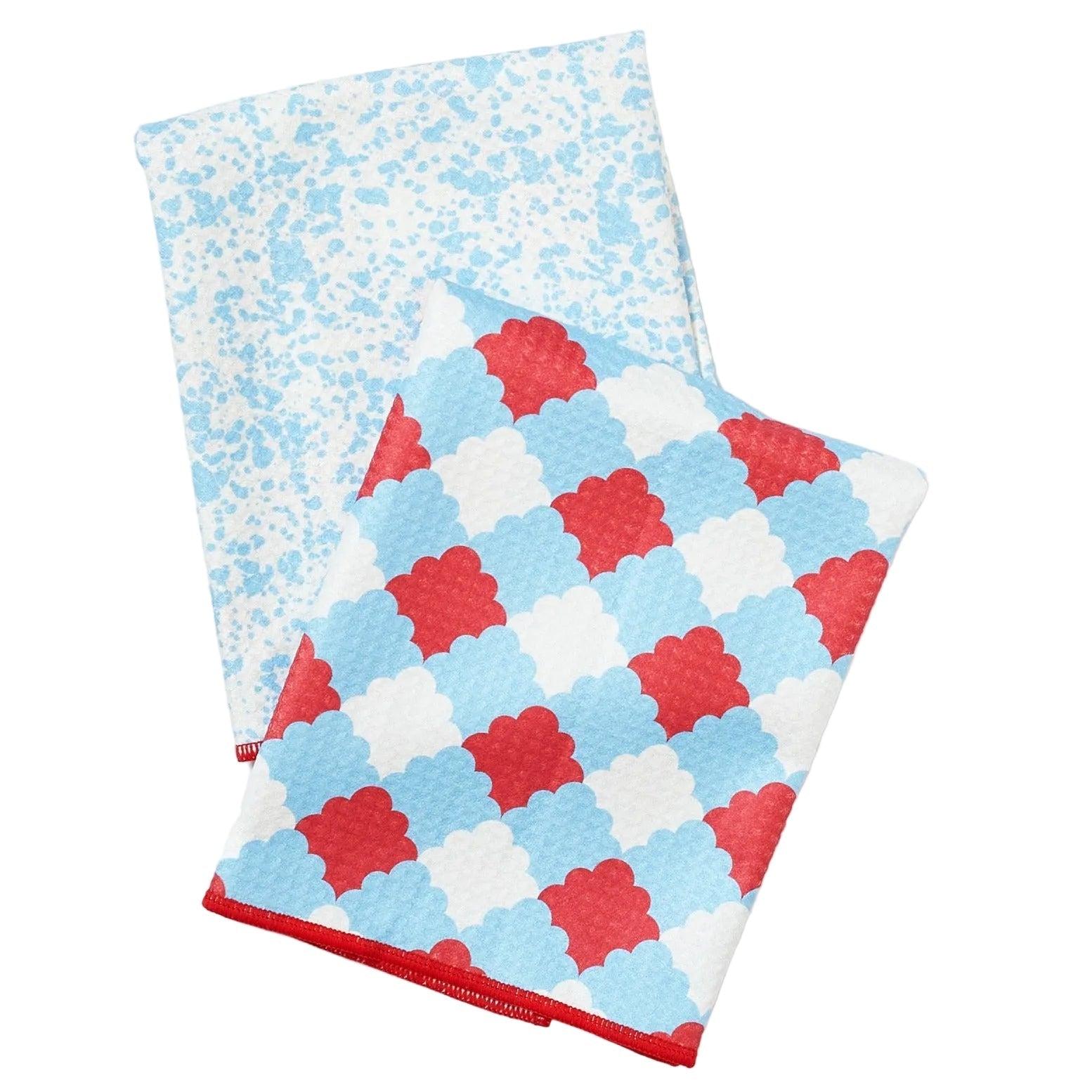 Double Duty (set of 2) reversible - Crow Canyon Maria Splatter - Once Again Home Co.
