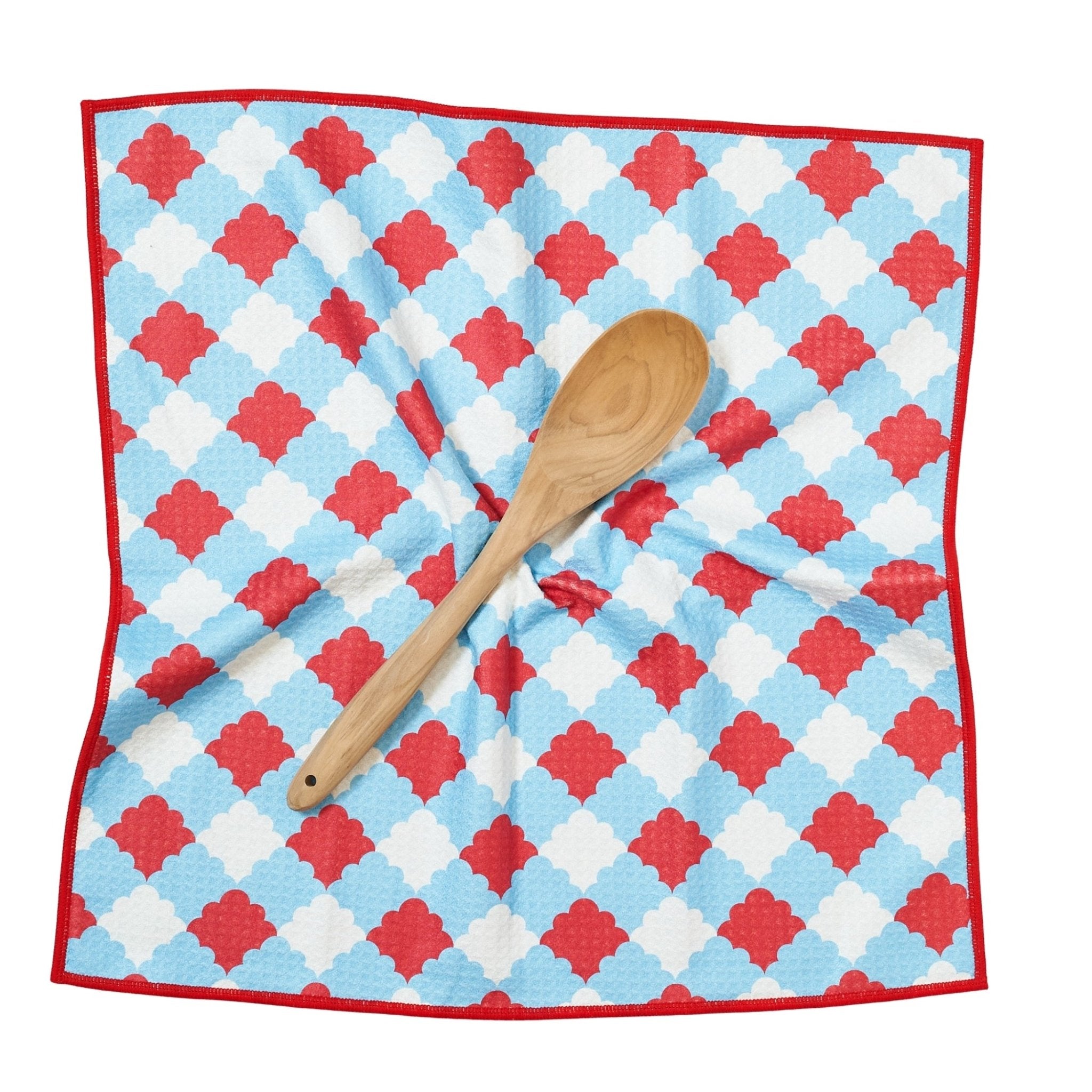 Double Duty (set of 2) reversible - Crow Canyon Maria Splatter - Once Again Home Co.