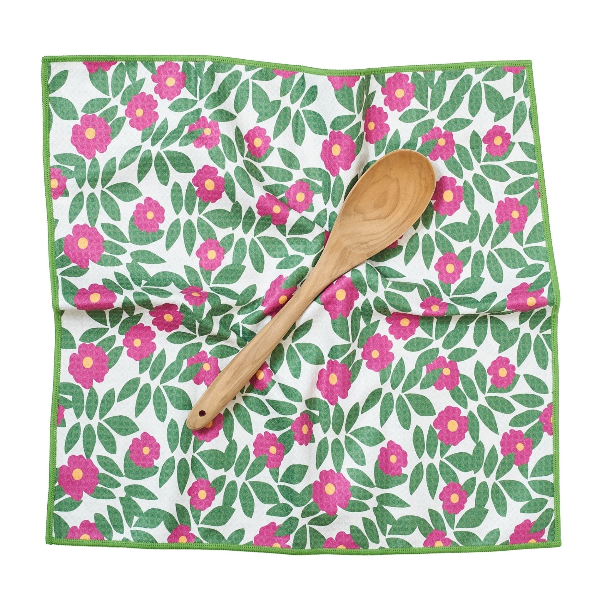 Double Duty (set of 2) reversible - Kate Nelligan Beach Roses - Once Again Home Co.