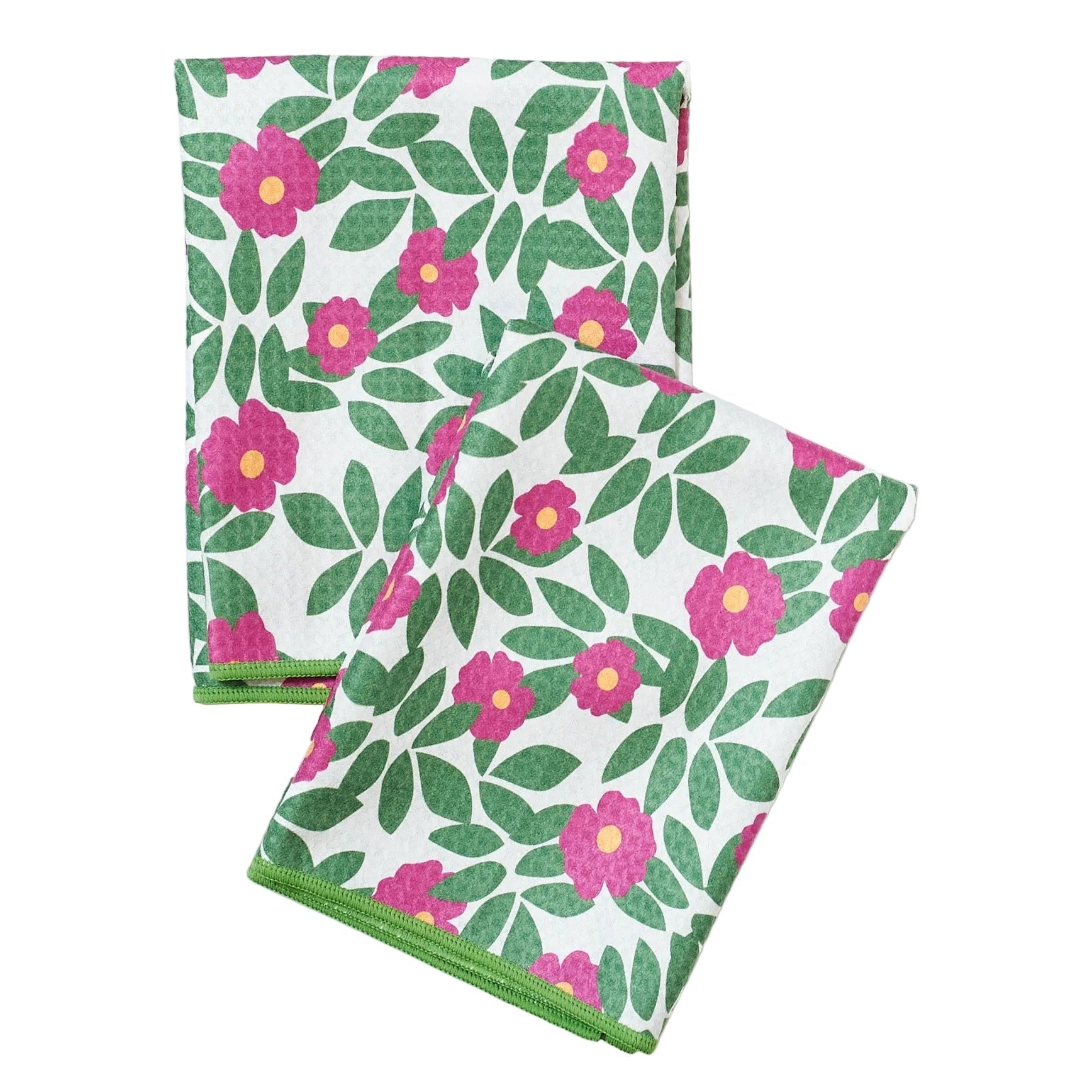 Double Duty (set of 2) reversible - Kate Nelligan Beach Roses - Once Again Home Co.