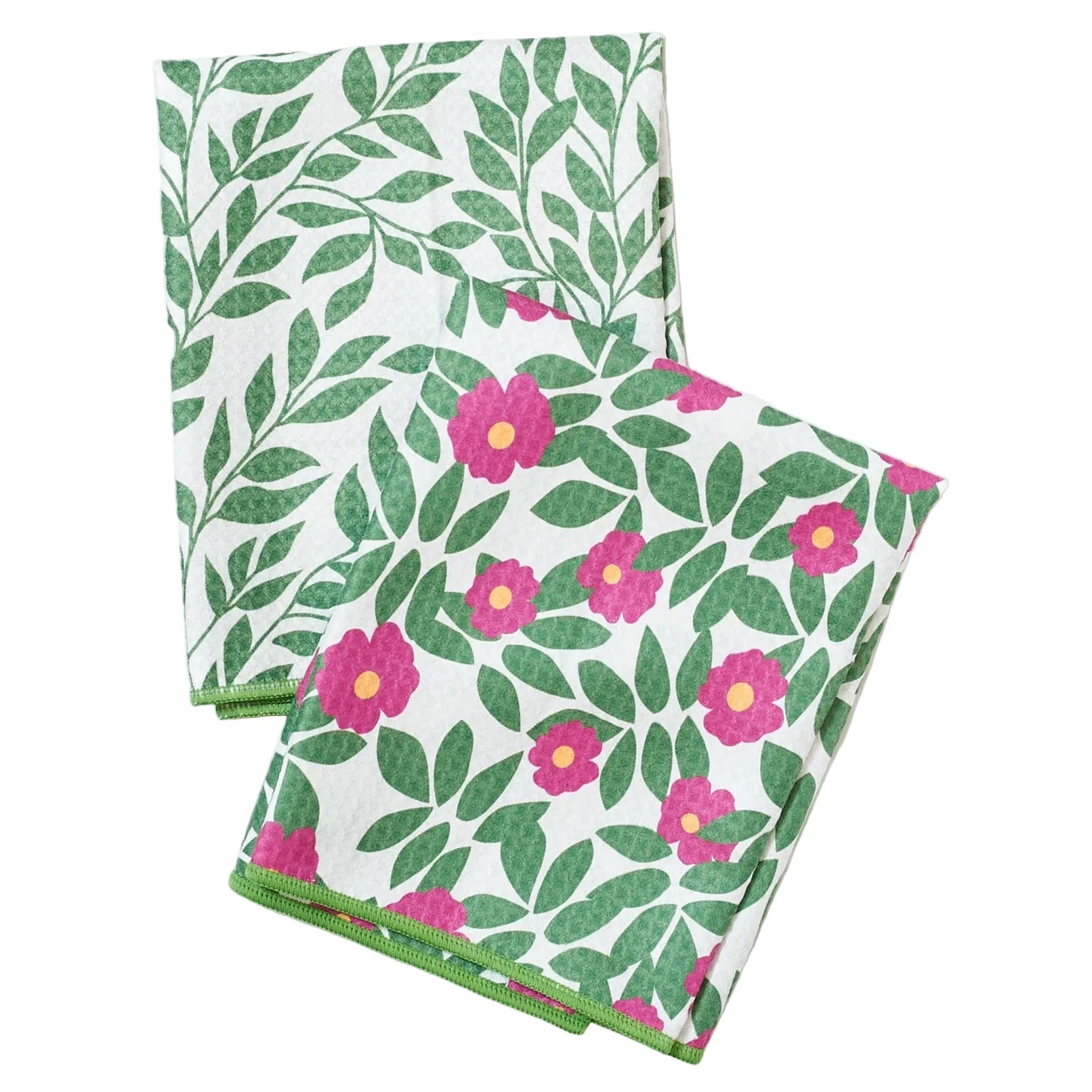 Double Duty (set of 2) reversible - Kate Nelligan Beach Roses - Once Again Home Co.