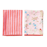 Double Duty (set of 2) reversible - Mable Tan Canine Caper - Once Again Home Co.
