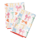 Double Duty (set of 2) reversible - Mable Tan Ribbons - Once Again Home Co.