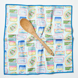Double Duty (set of 2) reversible - Mable Tan Sardines - Once Again Home Co.