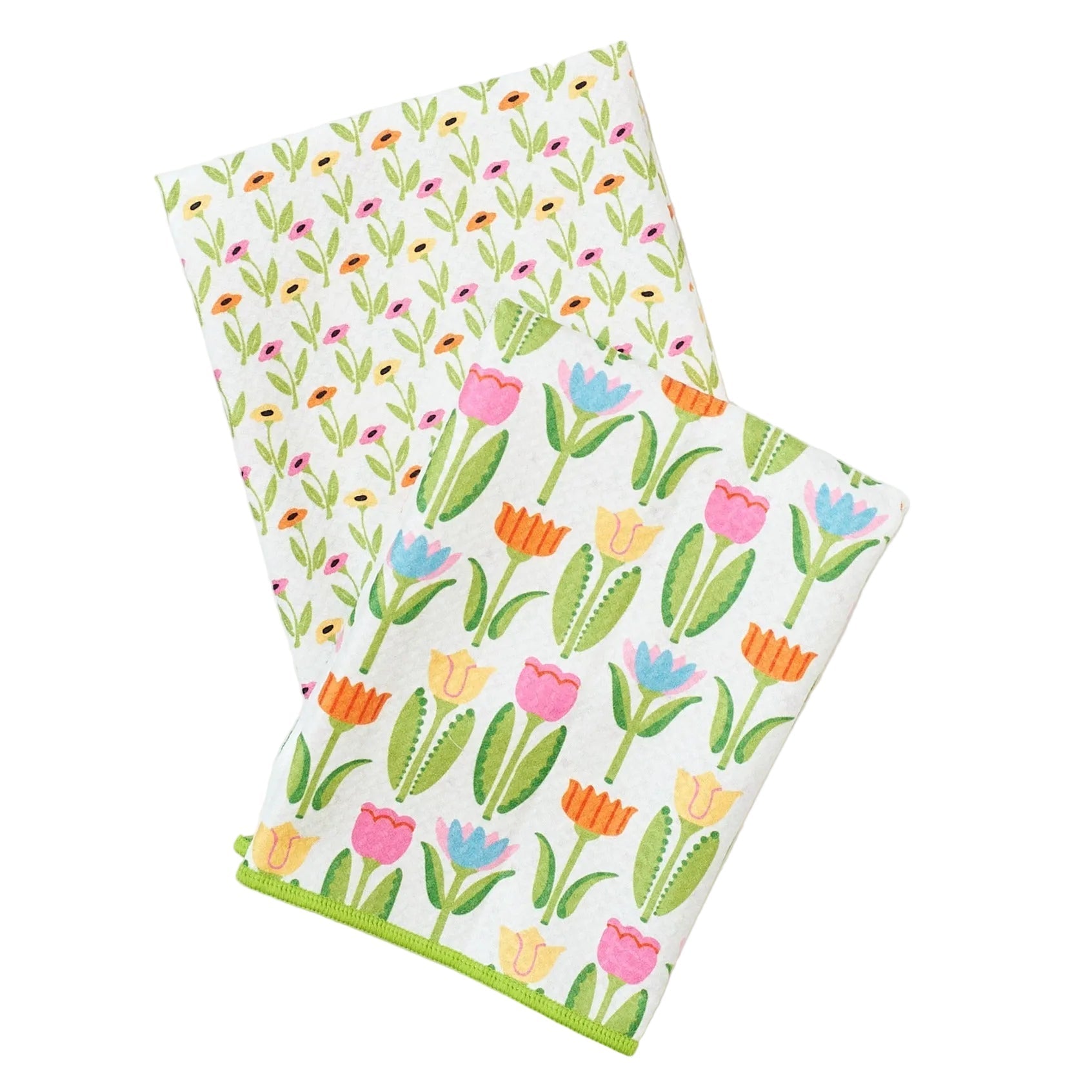 Double Duty (set of 2) Reversible - Mary Engelbreit Tulips - Once Again Home Co.