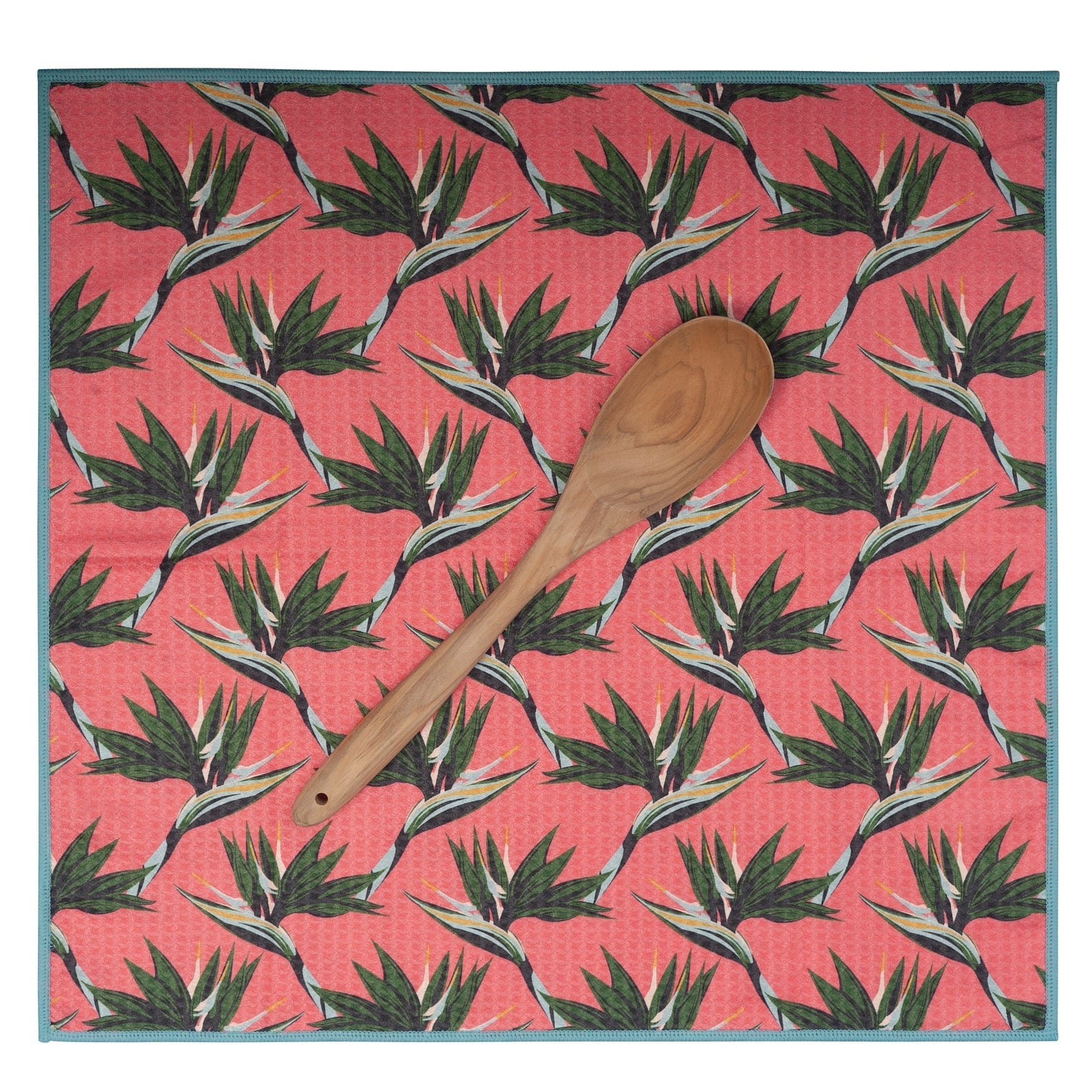 Double Duty Towel (set of 2) Reversible - Janine Lecour Bird of Paradise - Once Again Home Co.