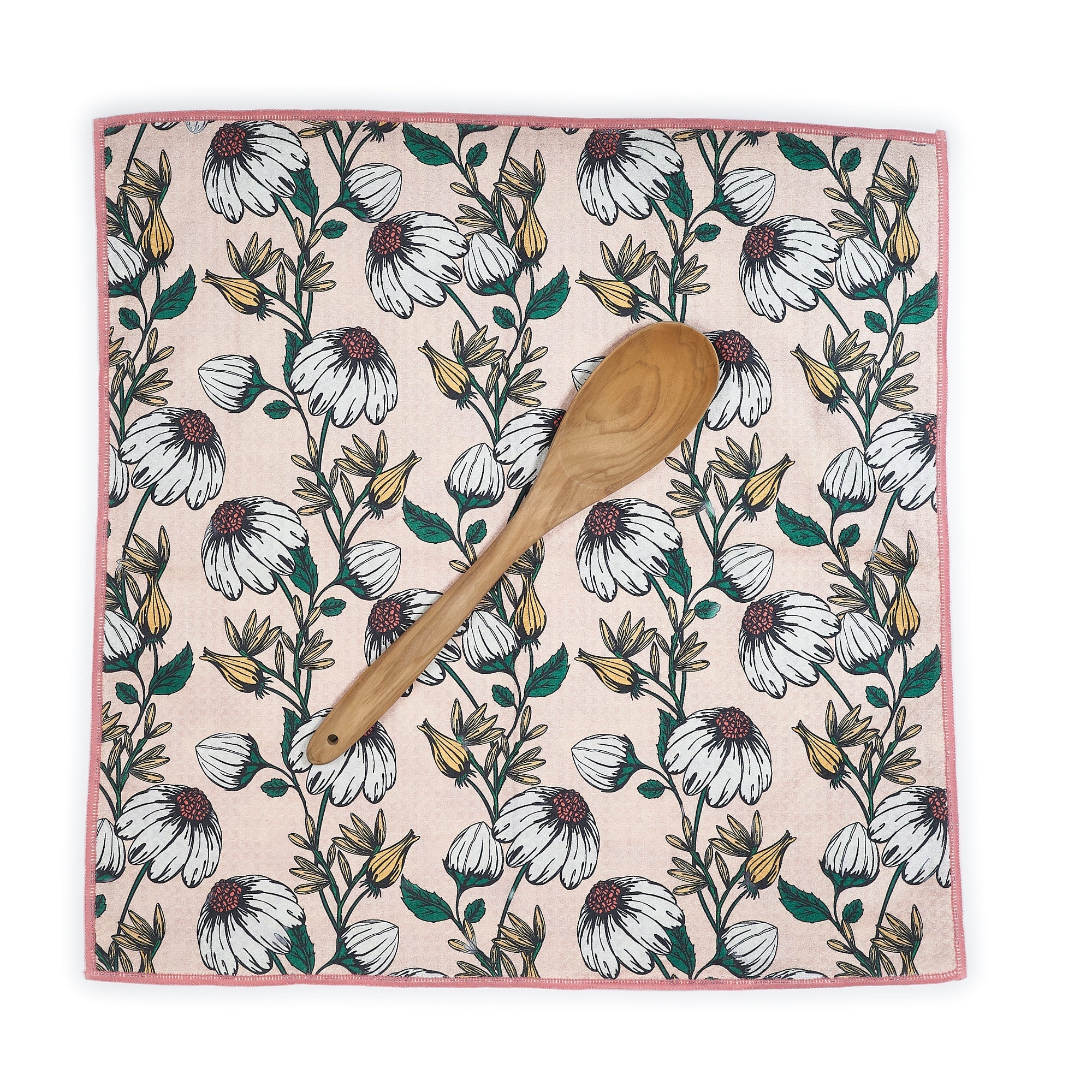 Double Duty Towel (set of 2) Reversible - Janine Lecour Flower Trail - Once Again Home Co.