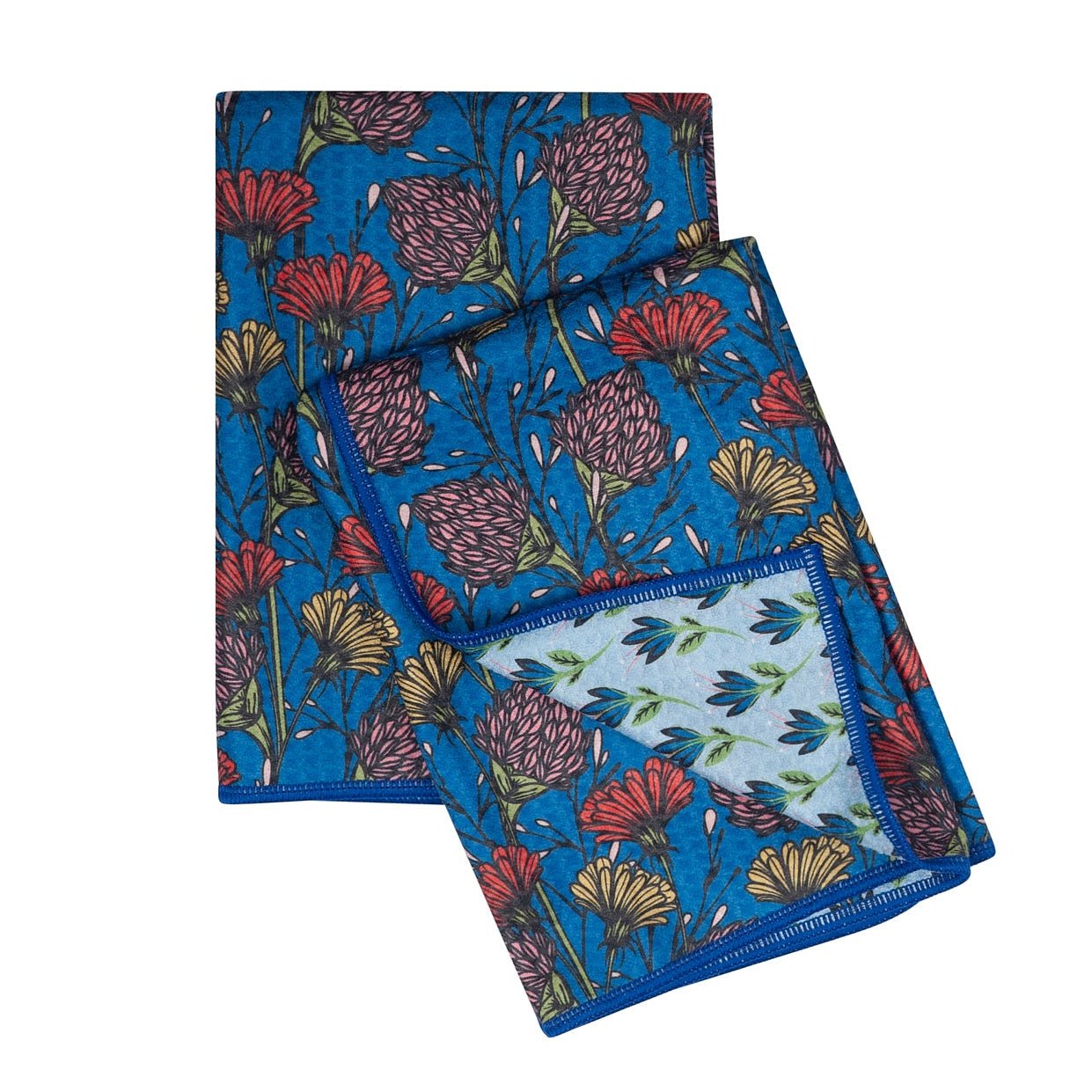 Double Duty Towel (set of 2) Reversible - Janine Lecour Wildflower - Once Again Home Co.