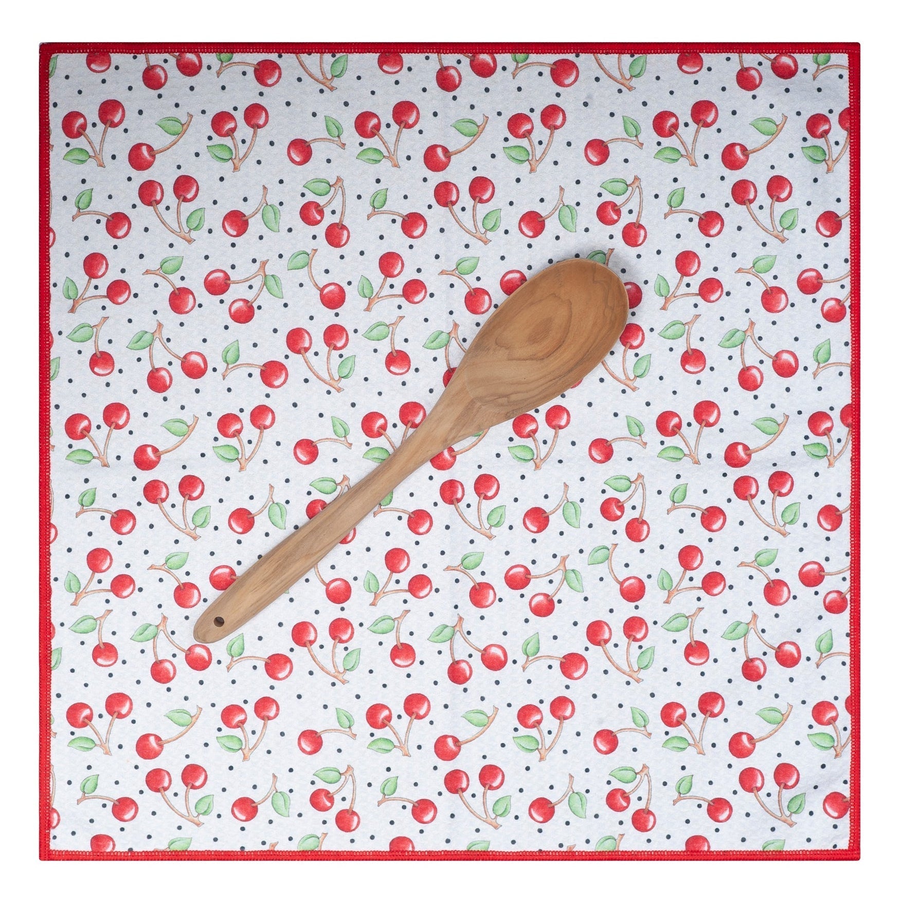 Double Duty Towel (set of 2) Reversible - Mary Engelbreit Cherry Harvest - Once Again Home Co.