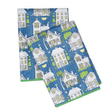 Double Duty Towel (set of 2) Reversible - Mary Engelbreit Twilight Cottage - Once Again Home Co.