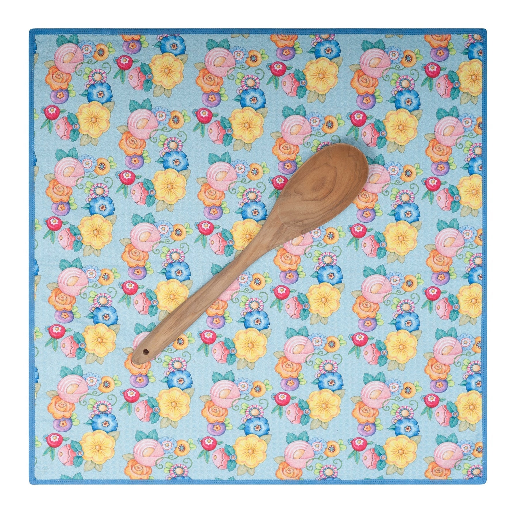 Double Duty Towel (set of 2) Reversible - Mary Engelbreit Wildflower Garland - Once Again Home Co.