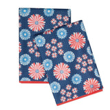 Double Duty Towel (set of 2) Reversible - Rebecca Jane Woolbright Burst - Once Again Home Co.