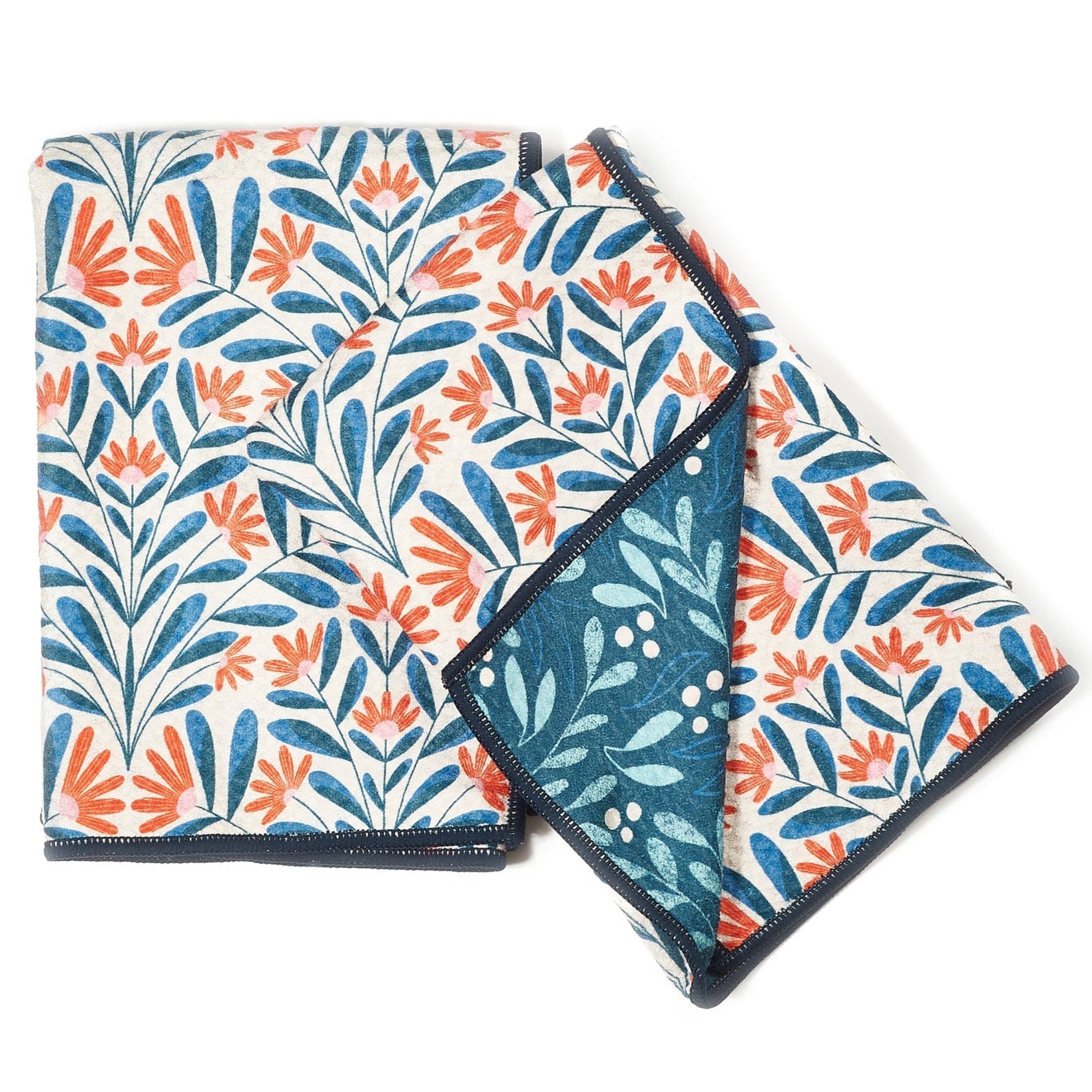 Double Duty Towel (set of 2) Reversible - RJW Sflora - Once Again Home Co.