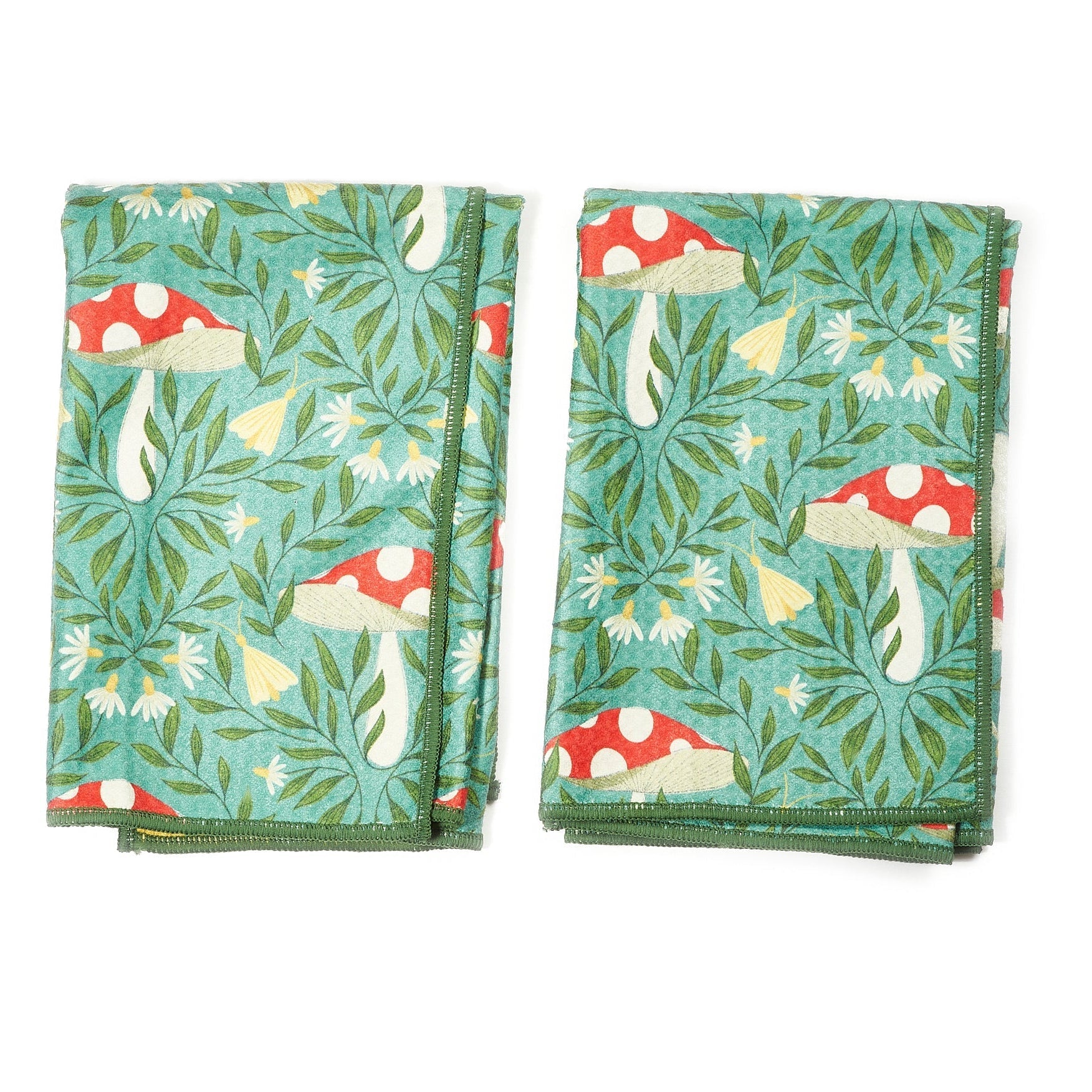 Double Duty Towel (set of 2) Reversible - RJW Undergrowth - Once Again Home Co.