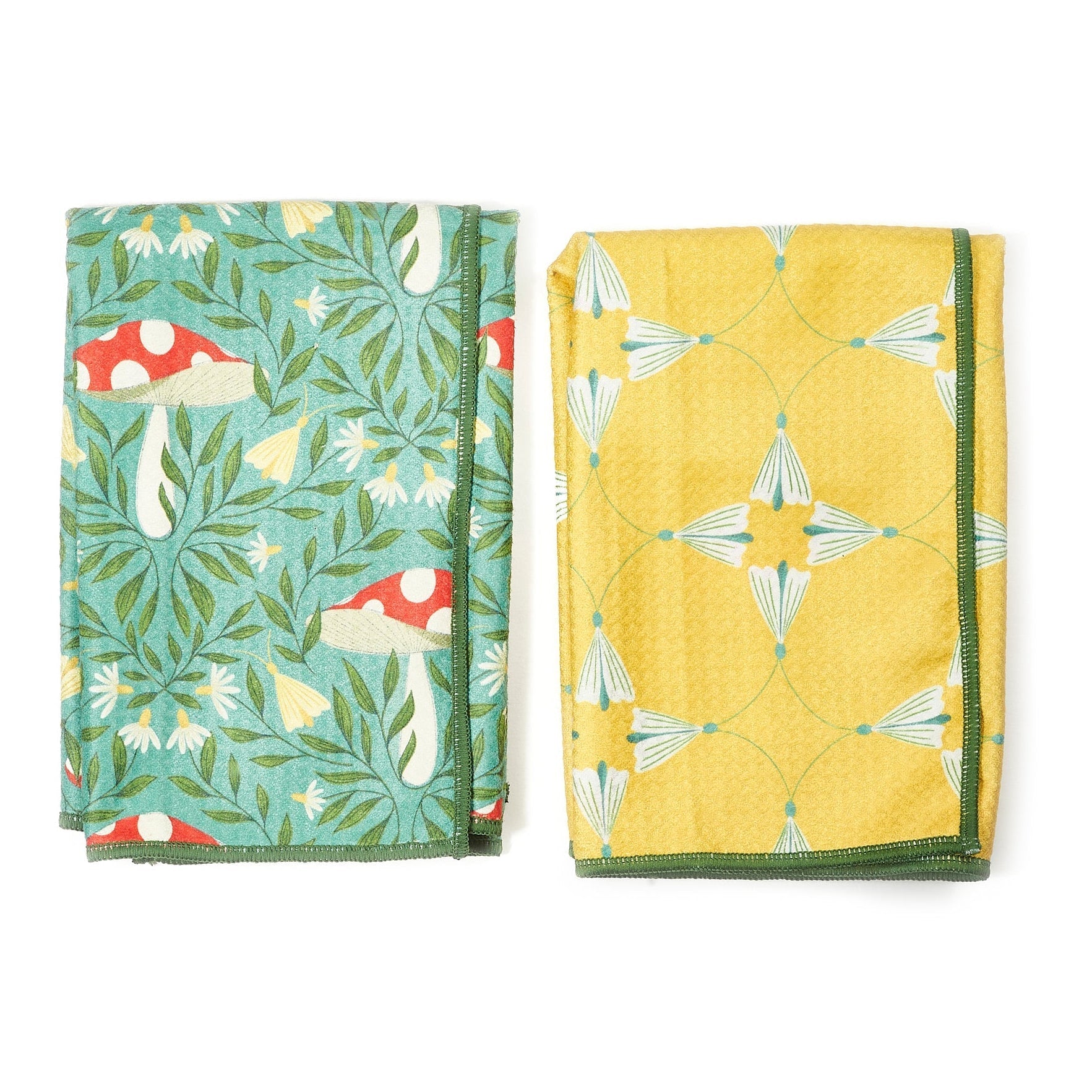 Double Duty Towel (set of 2) Reversible - RJW Undergrowth - Once Again Home Co.